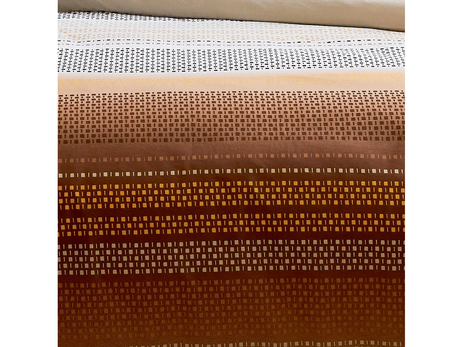 Funda nórdica de estilo geométrico de algodón 200 x 200 cm