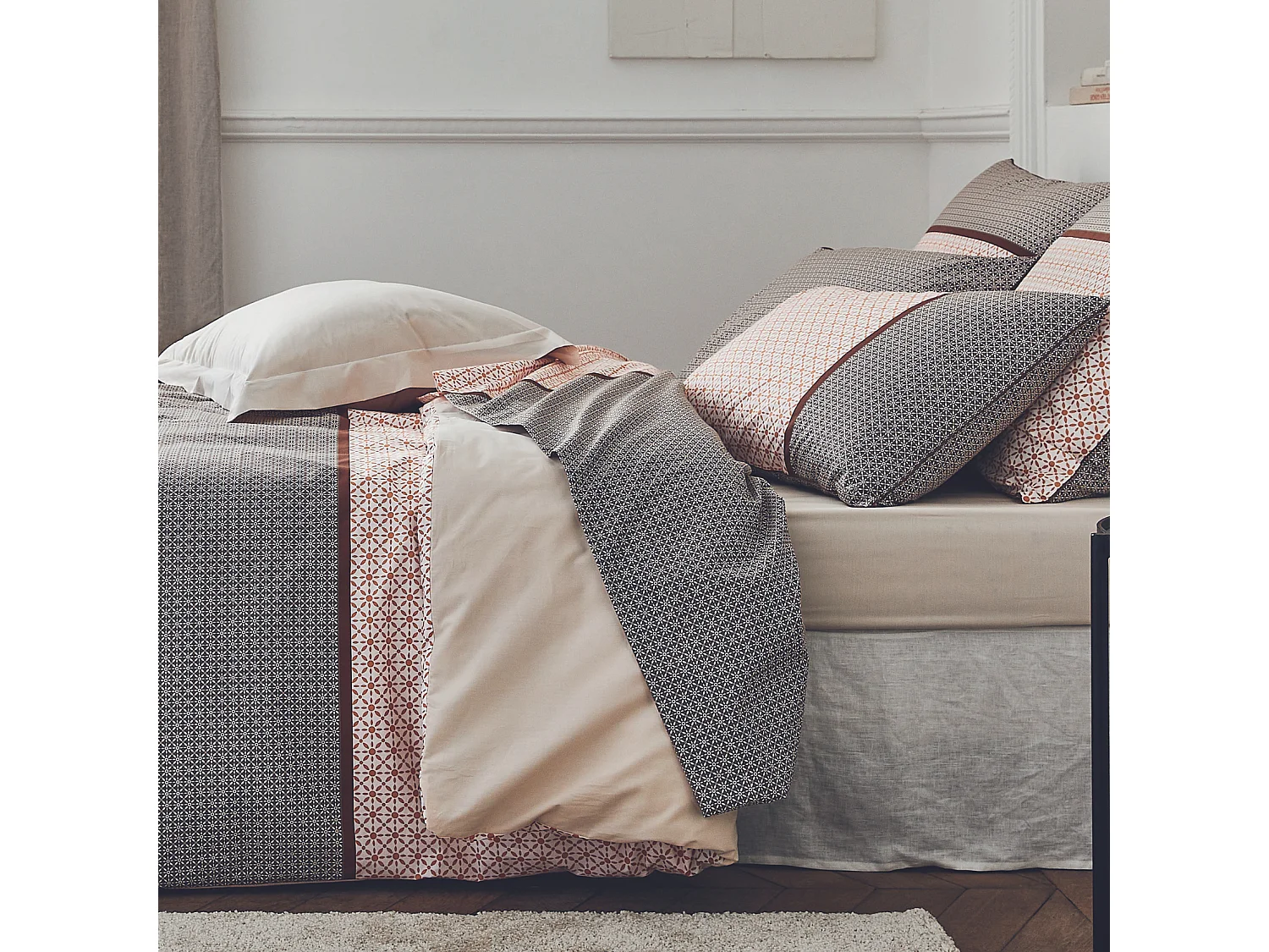 Housse de couette en percale