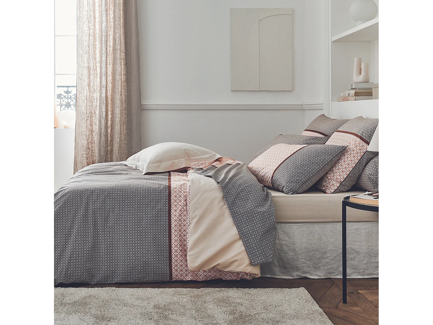 Housse de couette en percale