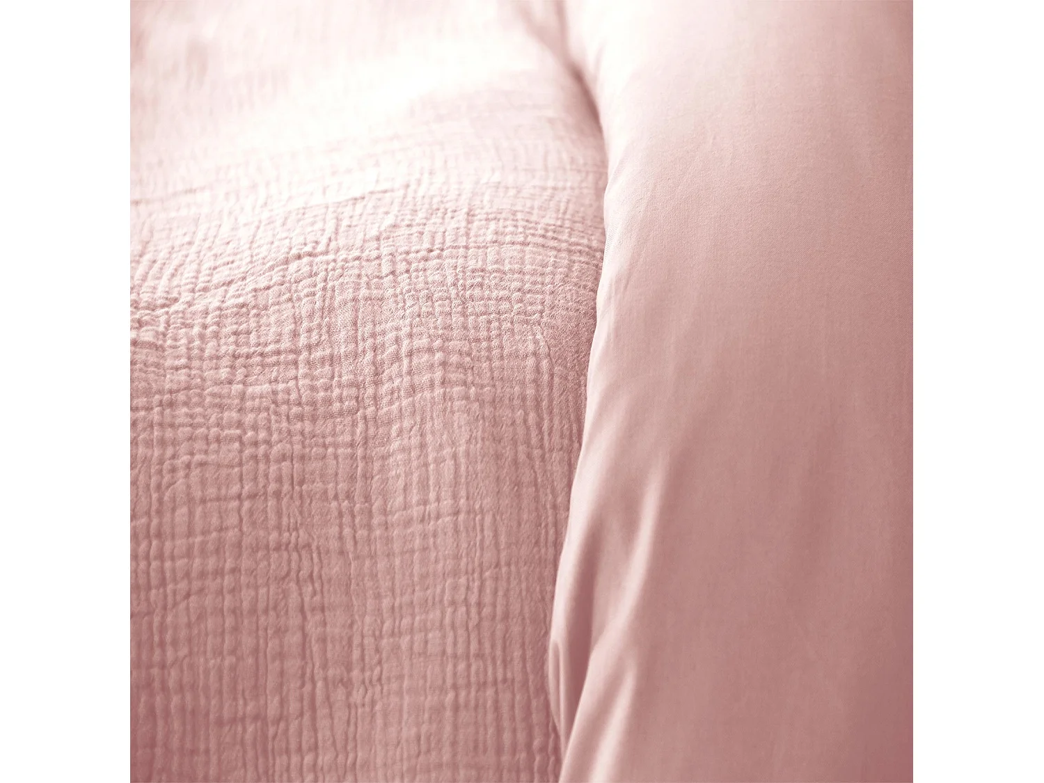 Juego de cama en doble gasa de algodón 140 x 200 cm