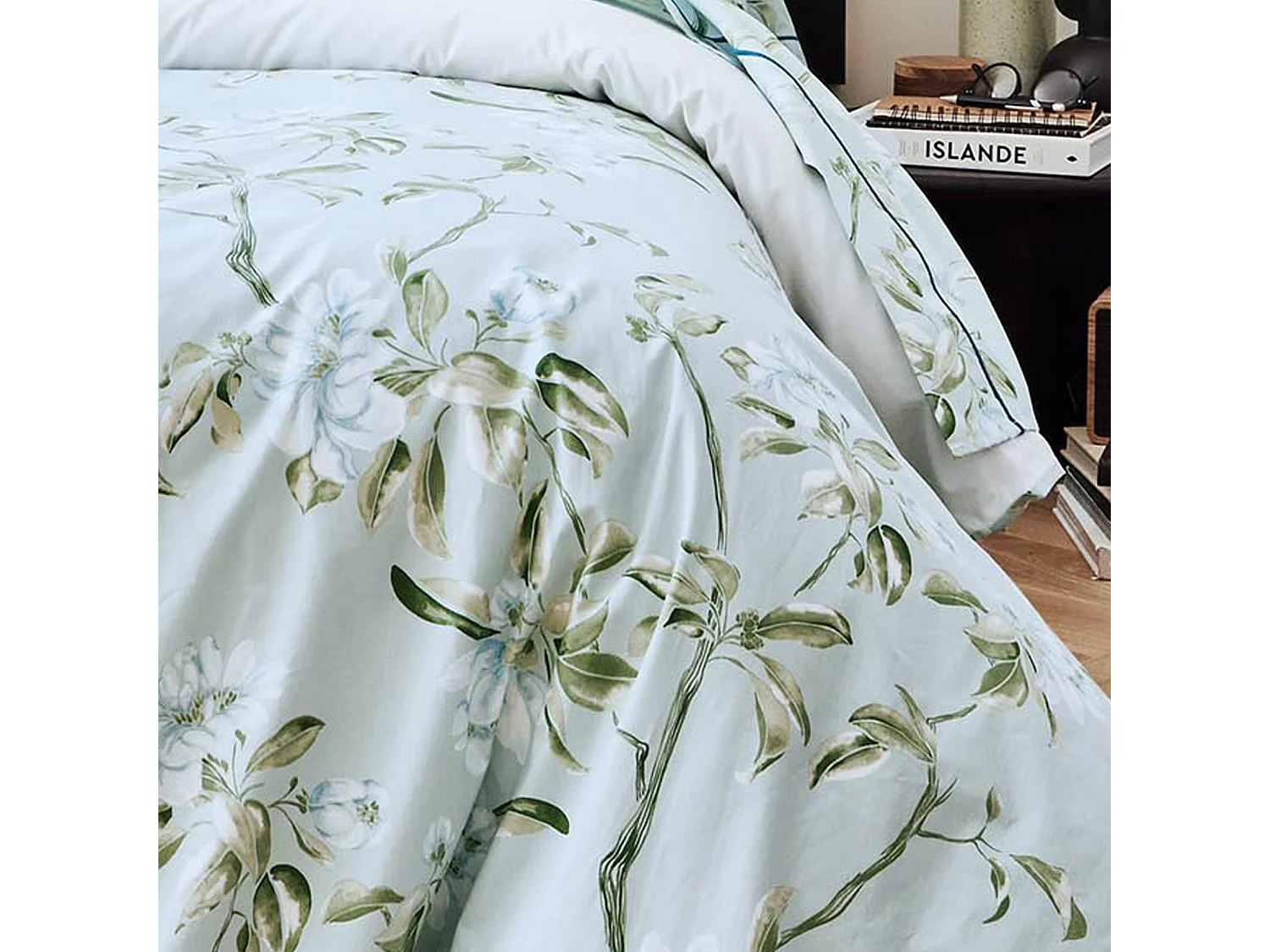 Funda nórdica de algodón percal con estilo inglés 140 x 200 cm