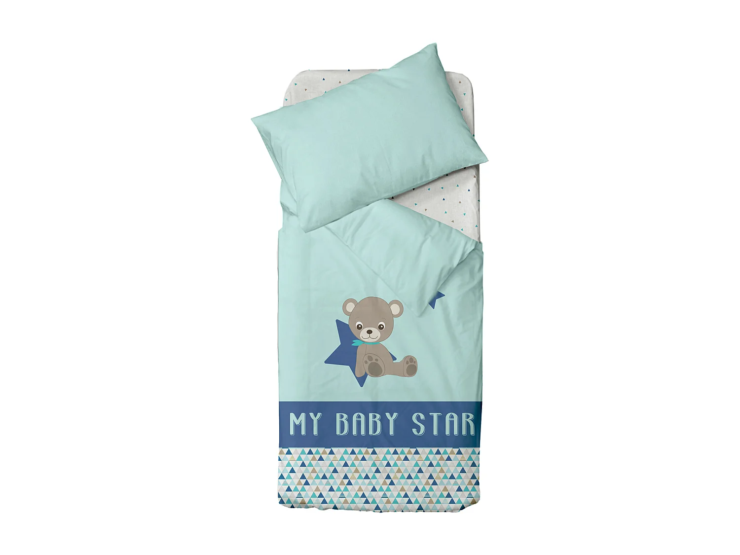 Parure de couette baby star