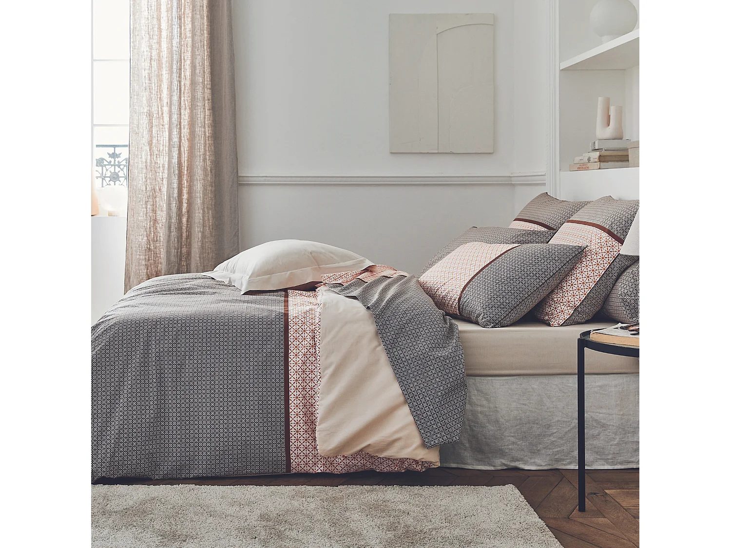 Housse de couette en percale