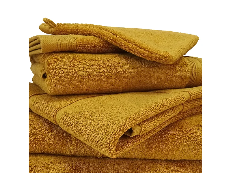 Lot de 6 gants de toilette en éponge