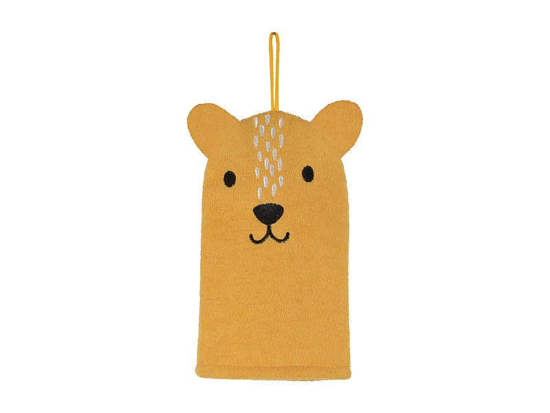 Waschhandschuh Marionette Leopard 14.5 x 21.5 cm