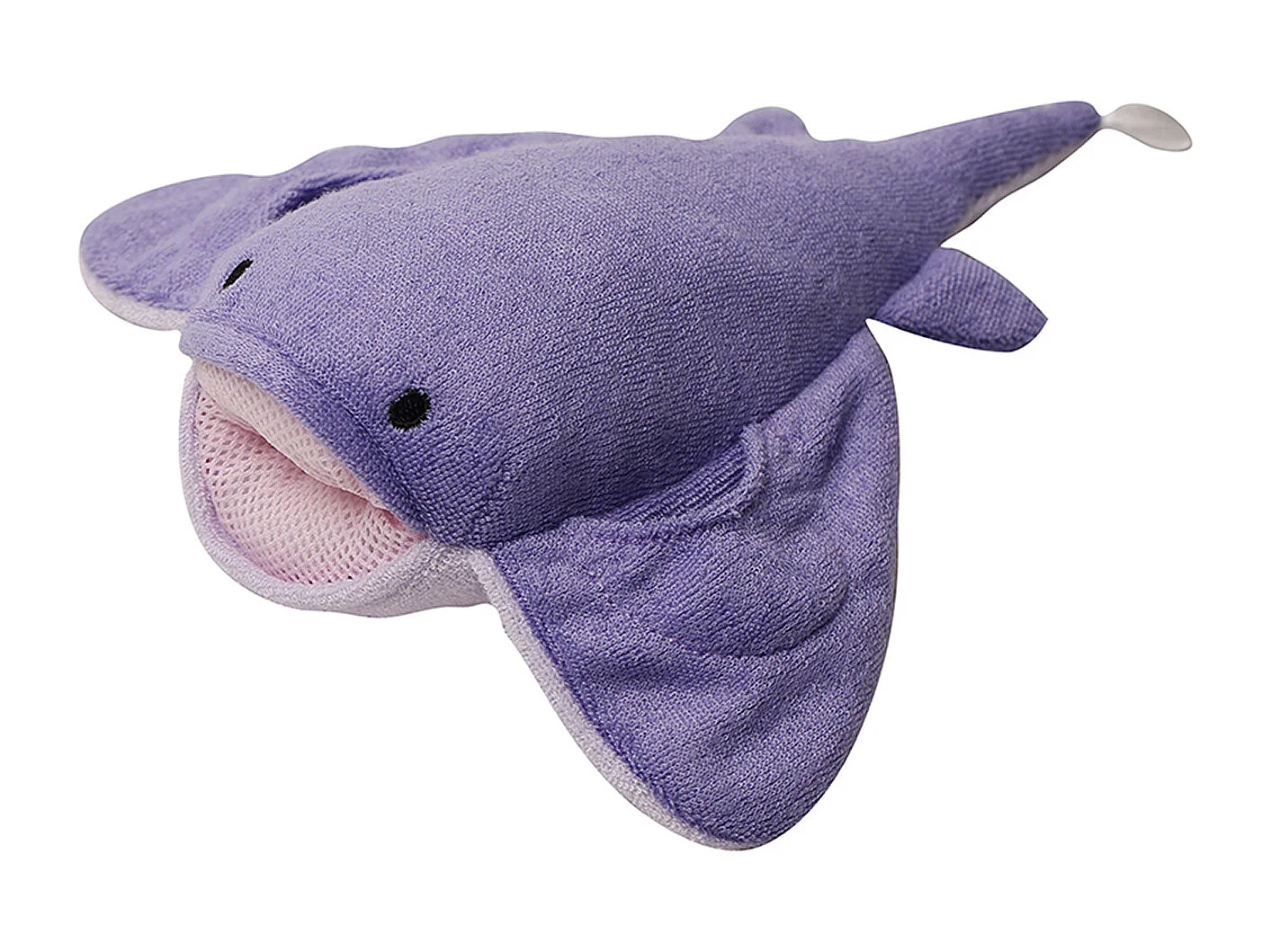 Gant de toilette raie manta