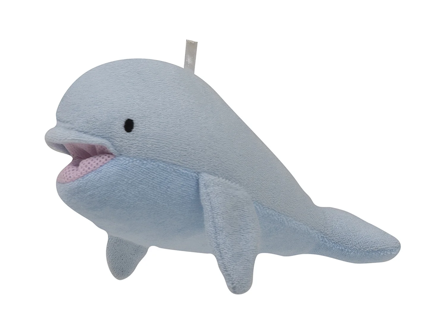 Gant de toilette en forme de beluga