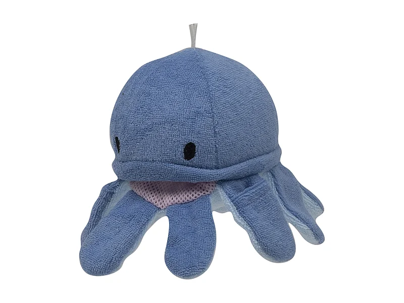 Gant de toilette en forme d'octopus