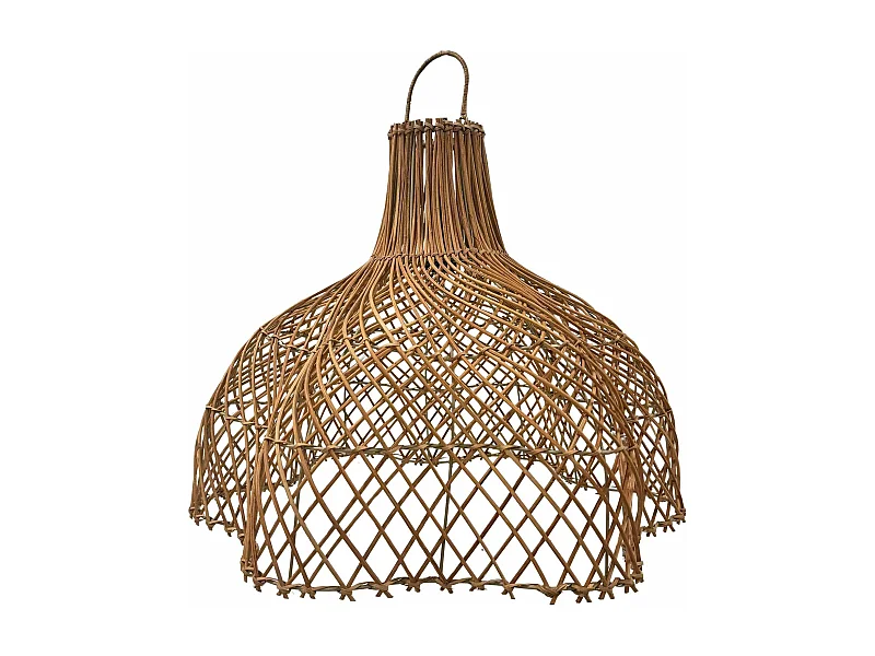 Abat-jour ARIA Beige Rotin D60 cm