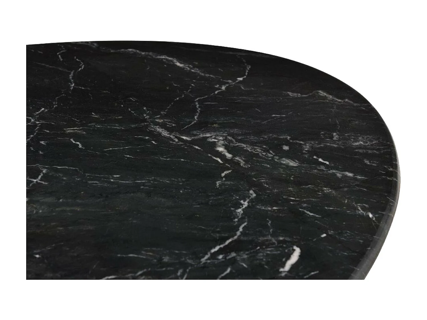 JULIA-Set de 2 Tables basses marbre noir