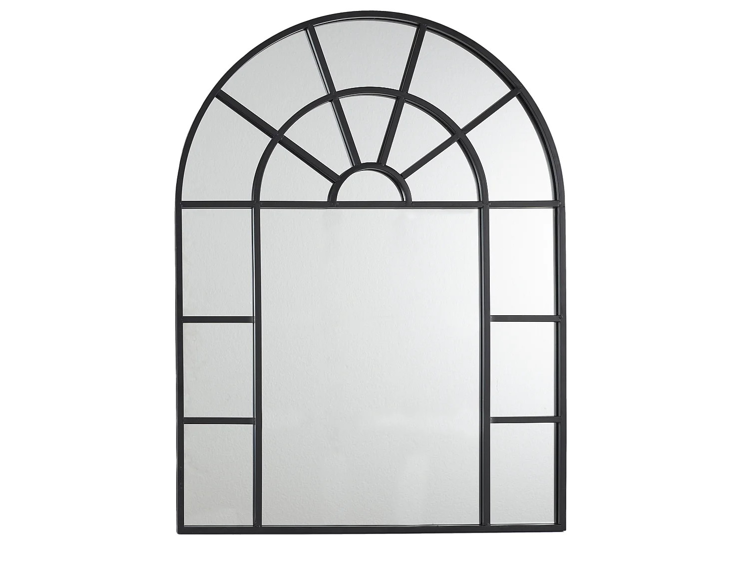 Miroir fenêtre en métal 60 x 80 cm