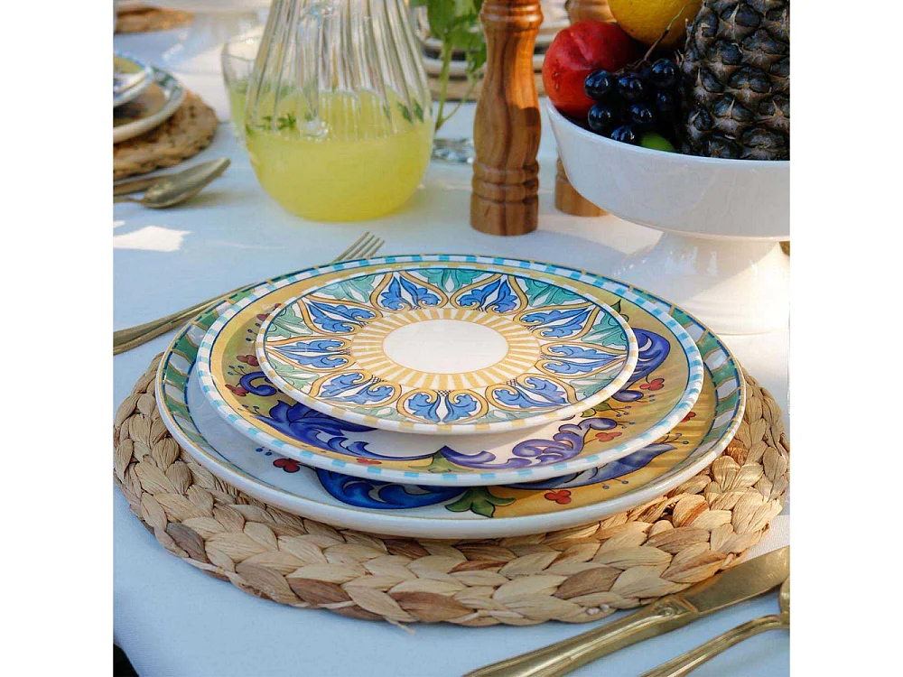 Assiettes en céramique Limoncello (Lot de 6) 19 cm