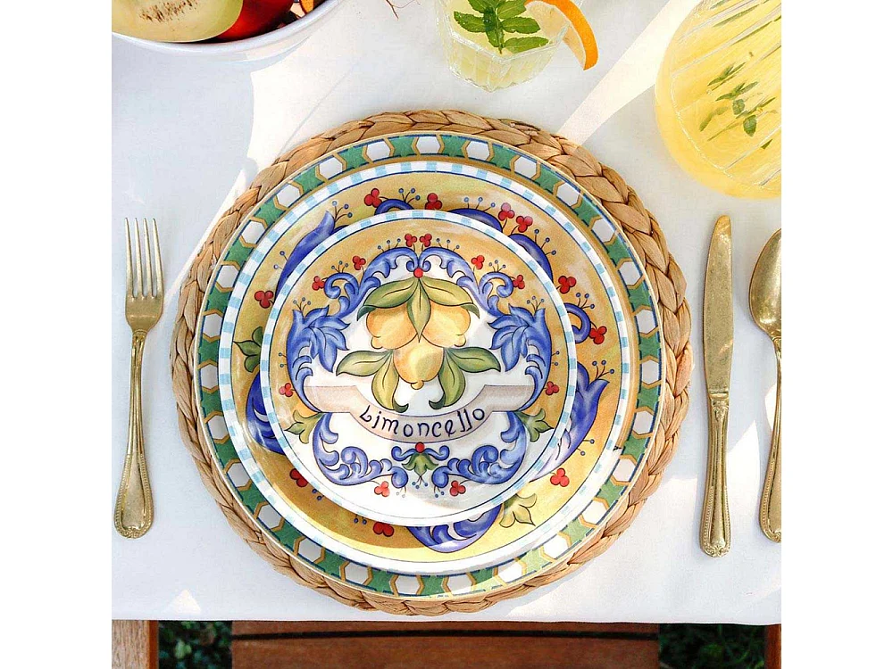 Assiettes en céramique Limoncello (Lot de 6) 19 cm