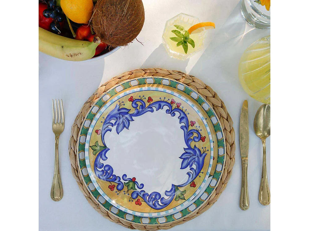 Assiettes en céramique Limoncello (Lot de 6) 26 cm