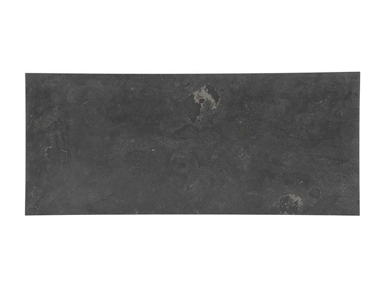 Table basse rectangulaire revêtement pierre bleue Pierre Gris - Minéral Interior's