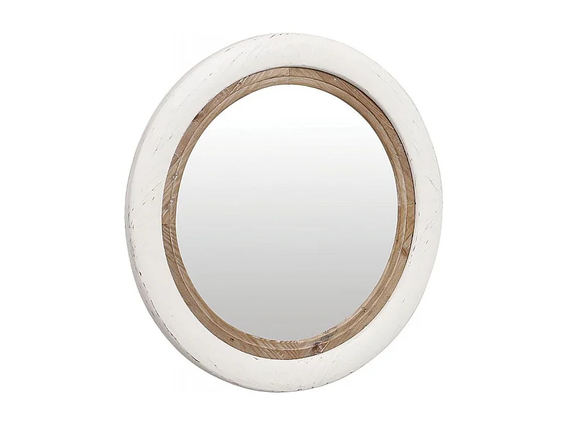 Miroir Bois Blanc - Riviera Interior's