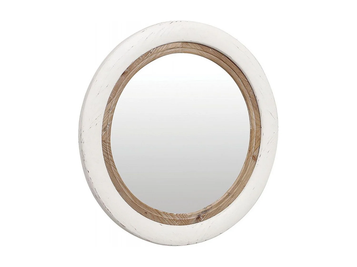 Miroir Bois Blanc - Riviera Interior's