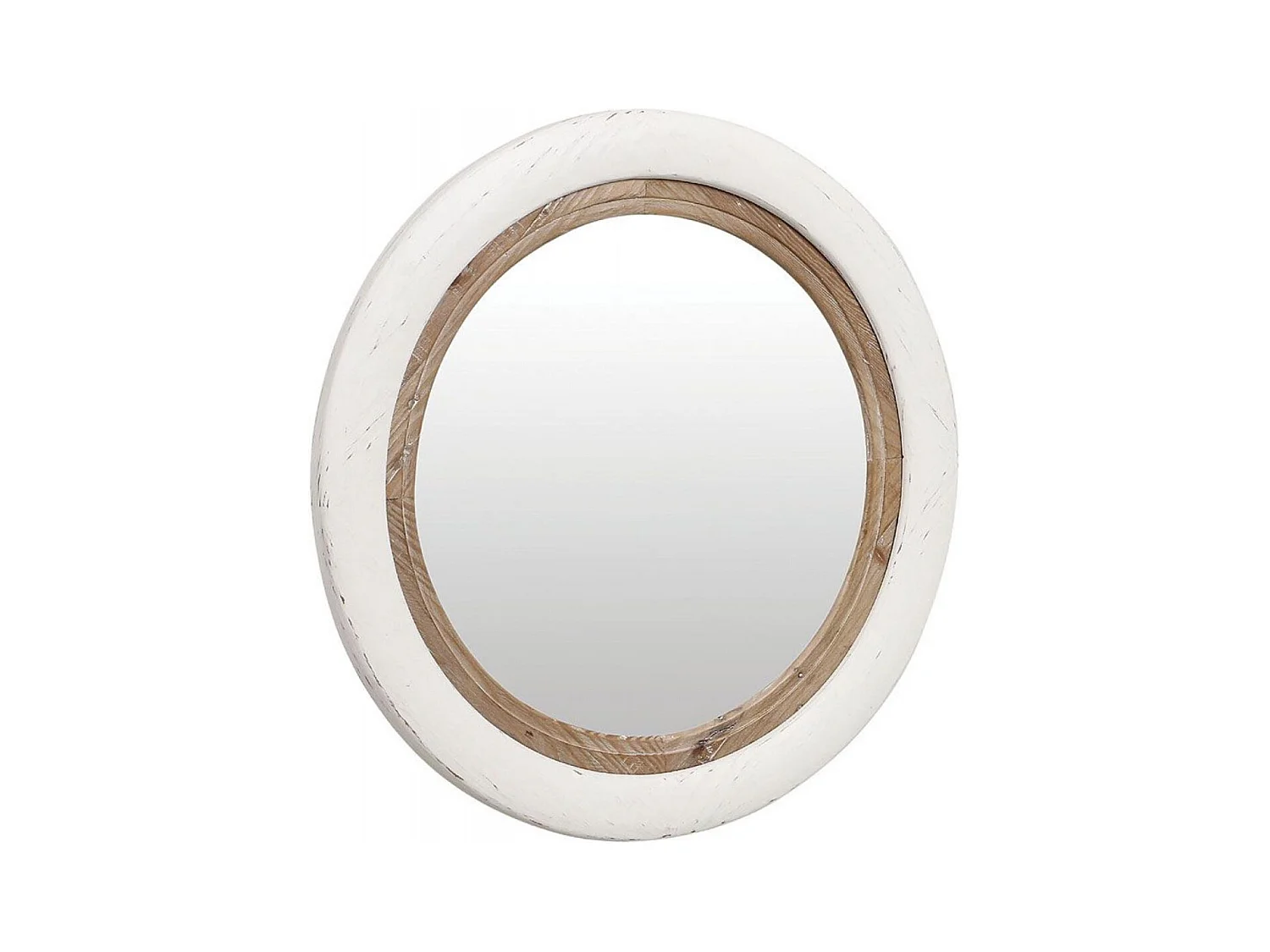 Miroir Bois Blanc - Riviera Interior's