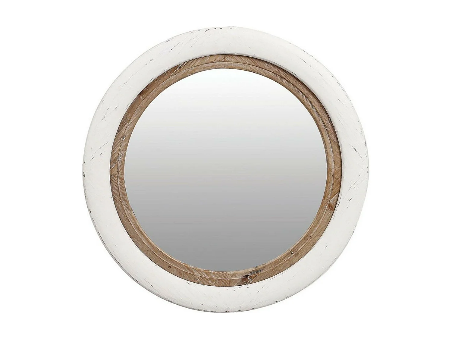 Miroir Bois Blanc - Riviera Interior's