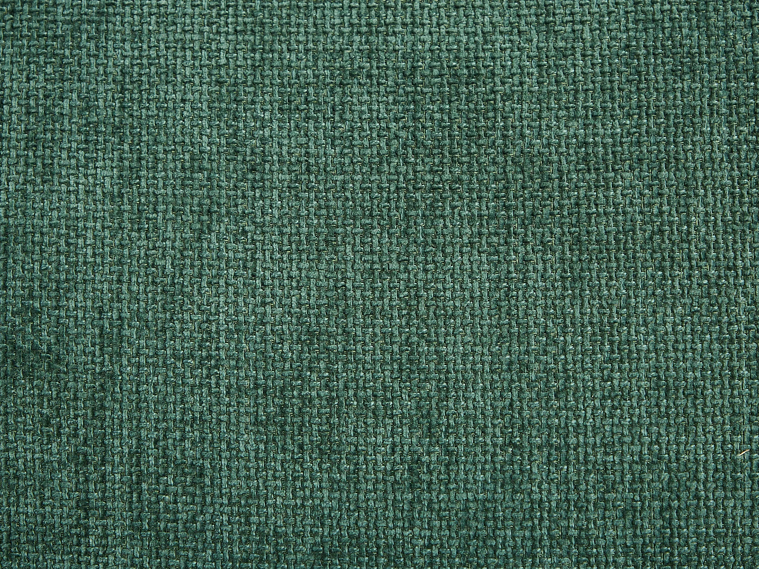 Canapé d'angle droit en tissu texturé vert BERENIA