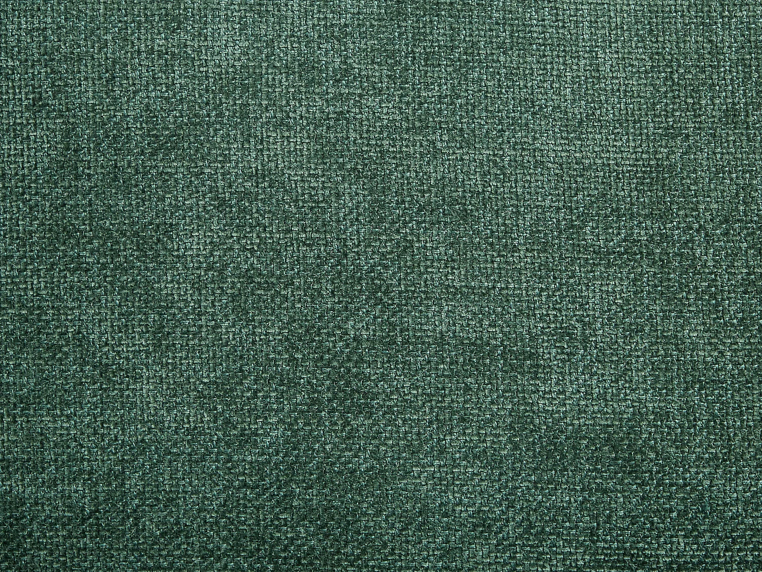 Stor panoramisk hjørnesofa i tekstureret grønt stof BERENIA