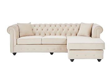 Canapé chesterfield angle