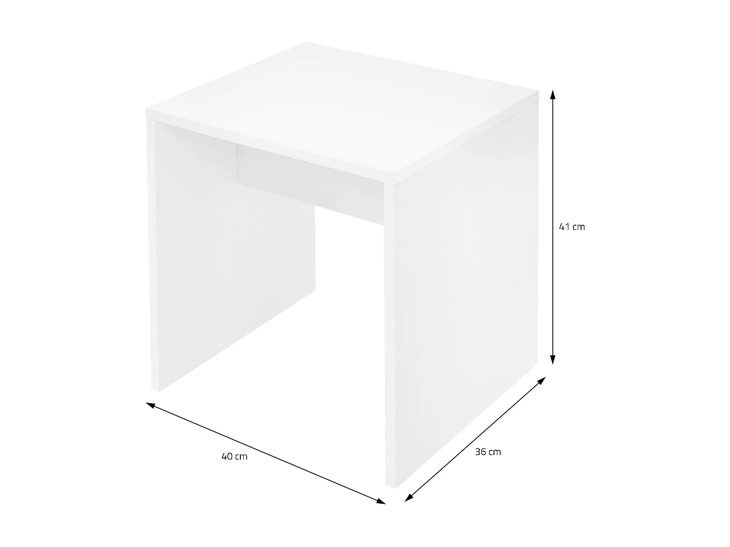 Table de maquillage avec LED coiffeuse MDF blanc miroir et tabouret 90x38x137 cm