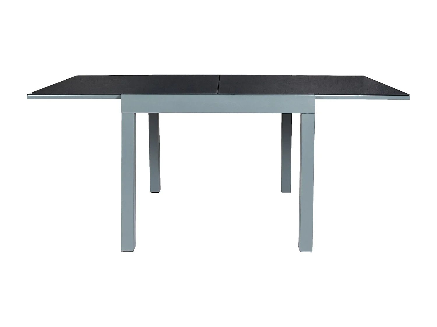 Table Jardin Extensible Haria 80x80x160cm Gris