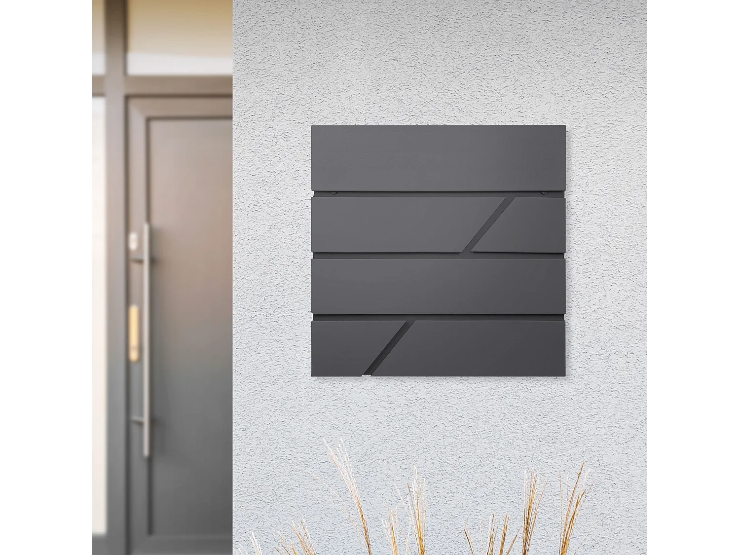 Cassetta postale da parete buca portalettere giornale da esterno design moderno