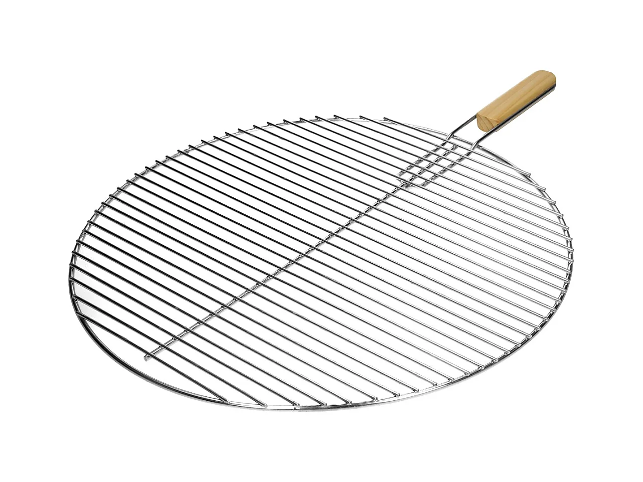 Grille barbeque en acier inoxydable BBQ grillage foyer cuisson ronde 54,5 cm