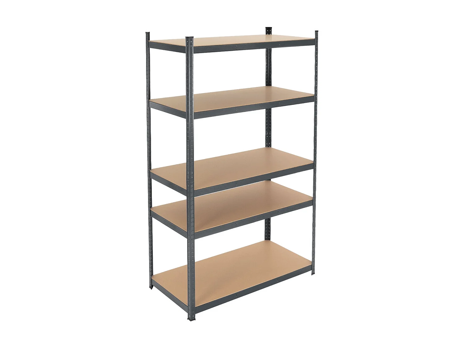 Étagère de rangement charge lourde stockage 200x100x60 cm anthracite 875 kg