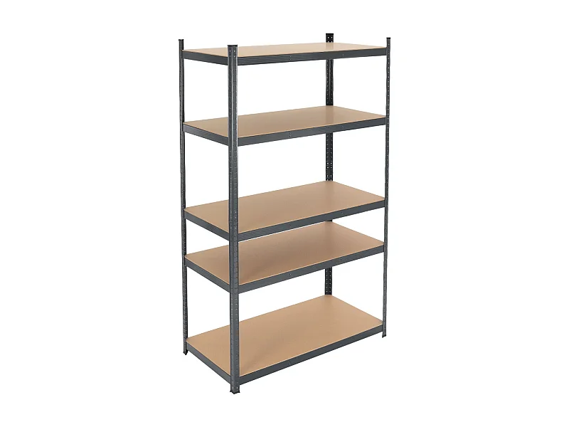 Étagère de rangement charge lourde stockage 200x100x60 cm anthracite 875 kg