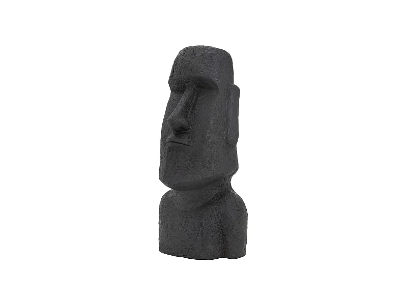 Estatua Moai Isla de pascua Rapa Nui Tiki jardín figura decorativa antracita