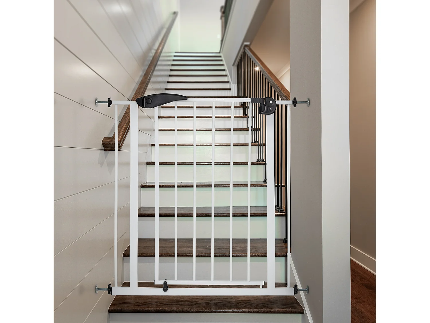 Cancelletto di sicurezza recinto per bambini cancello scala 75-85 cm apribile