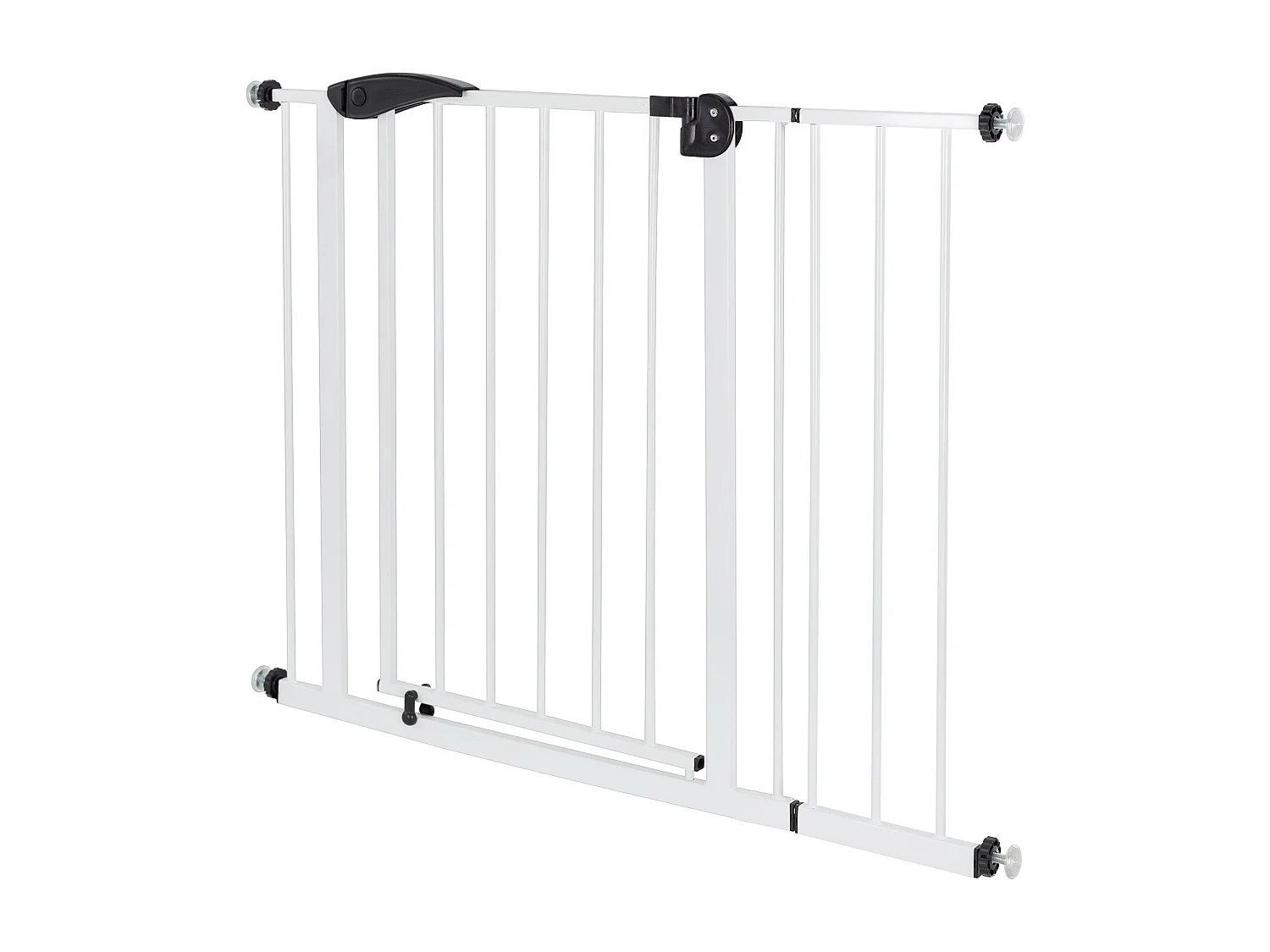 Barrera de seguridad para niños y mascotas protector cierre escaleras 95-105 cm