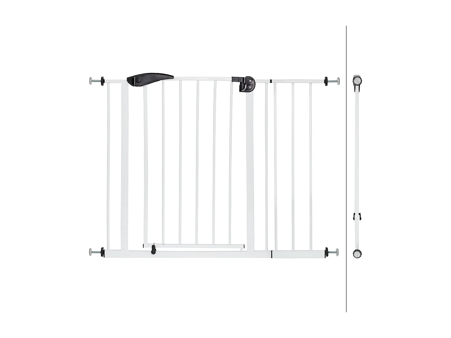 Barrera de seguridad para niños y mascotas protector cierre escaleras 95-105 cm