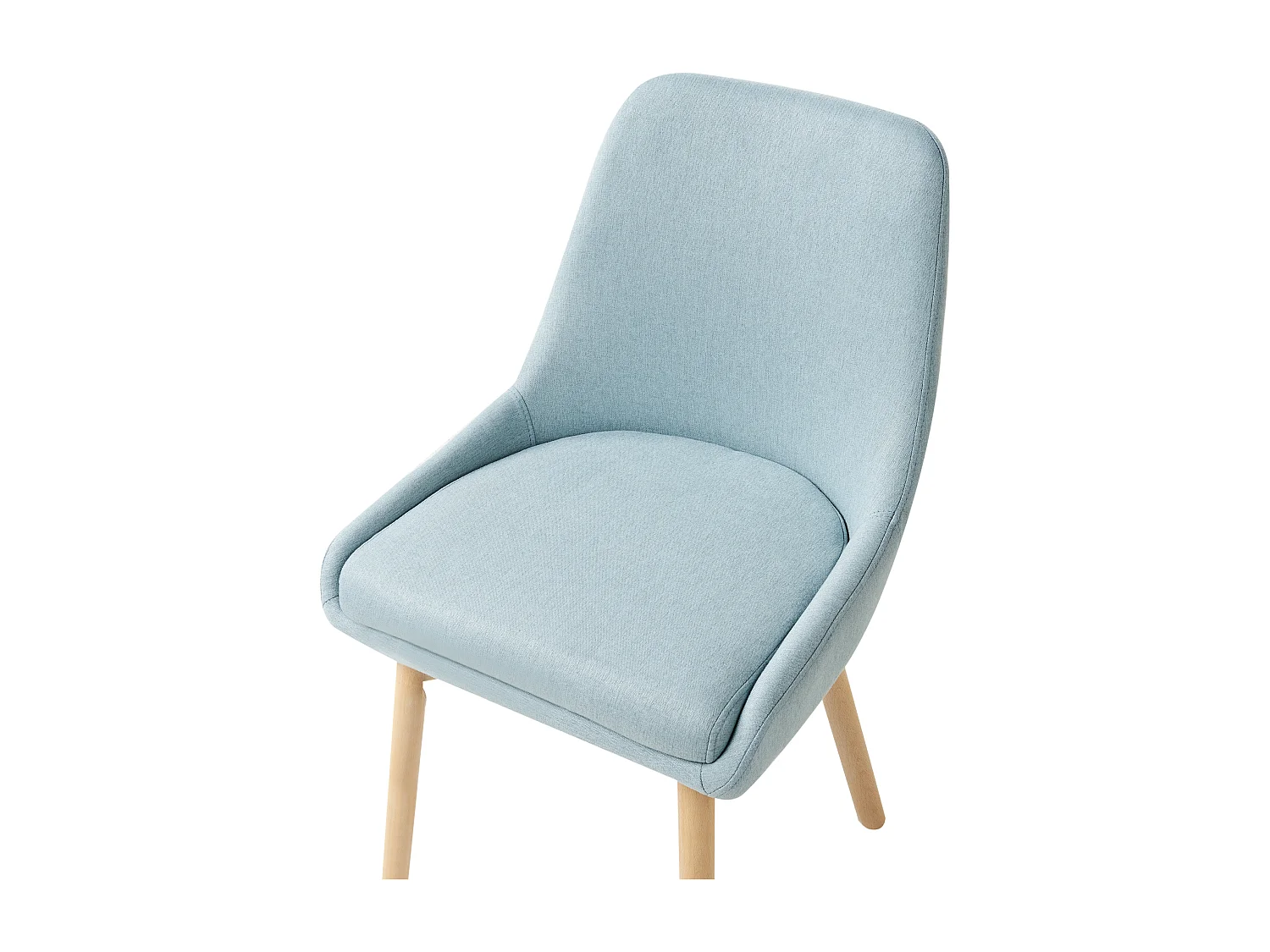 Lot de 2 chaises de salle à manger MELFORT Bleu clair