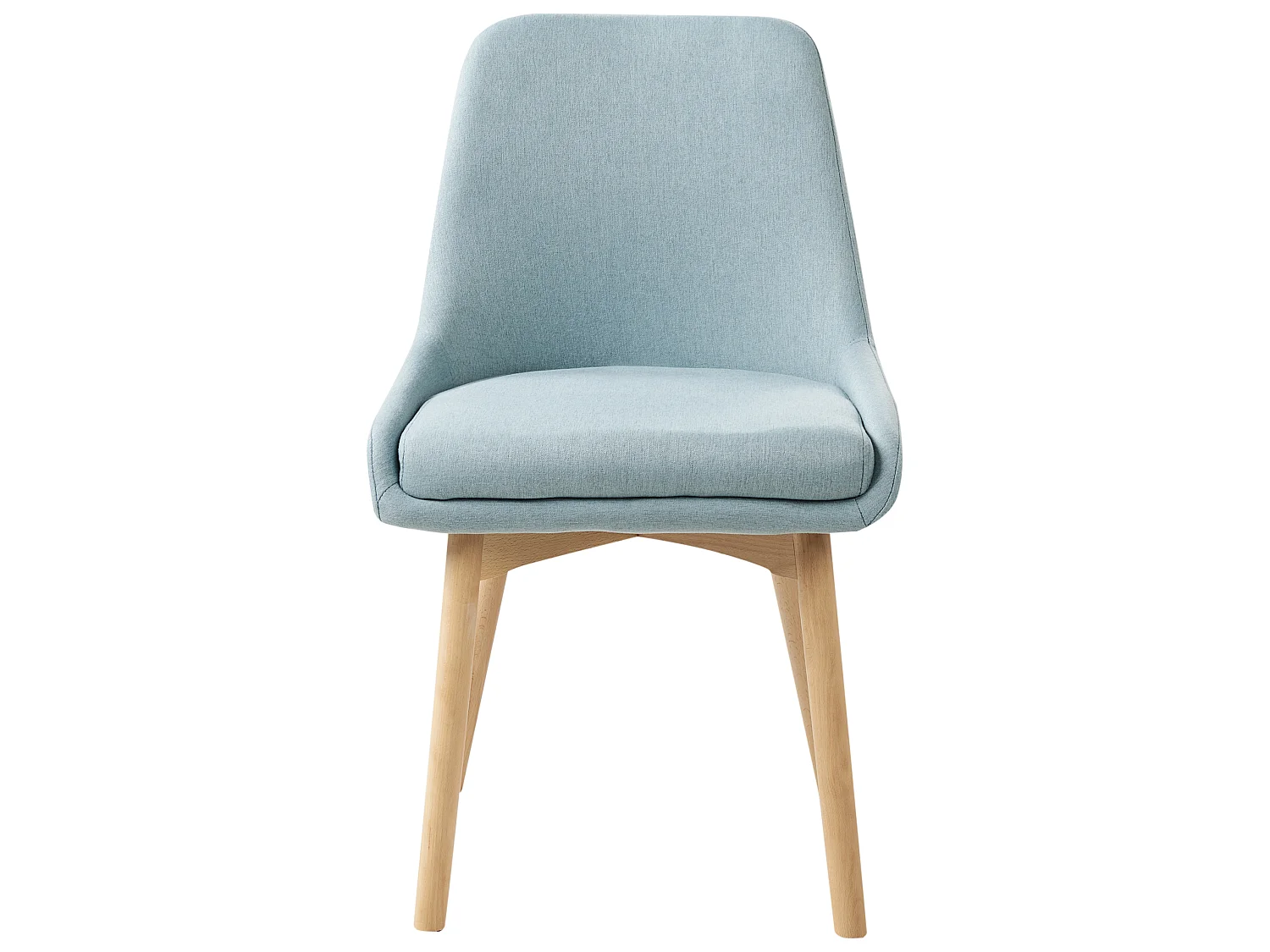 Lot de 2 chaises de salle à manger MELFORT Bleu clair