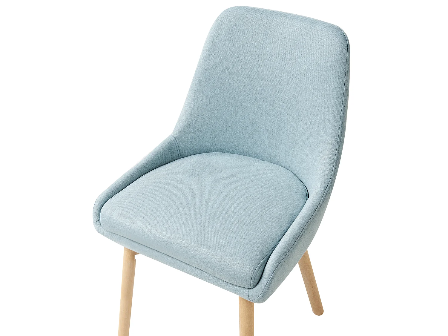 Lot de 2 chaises de salle à manger MELFORT Bleu clair