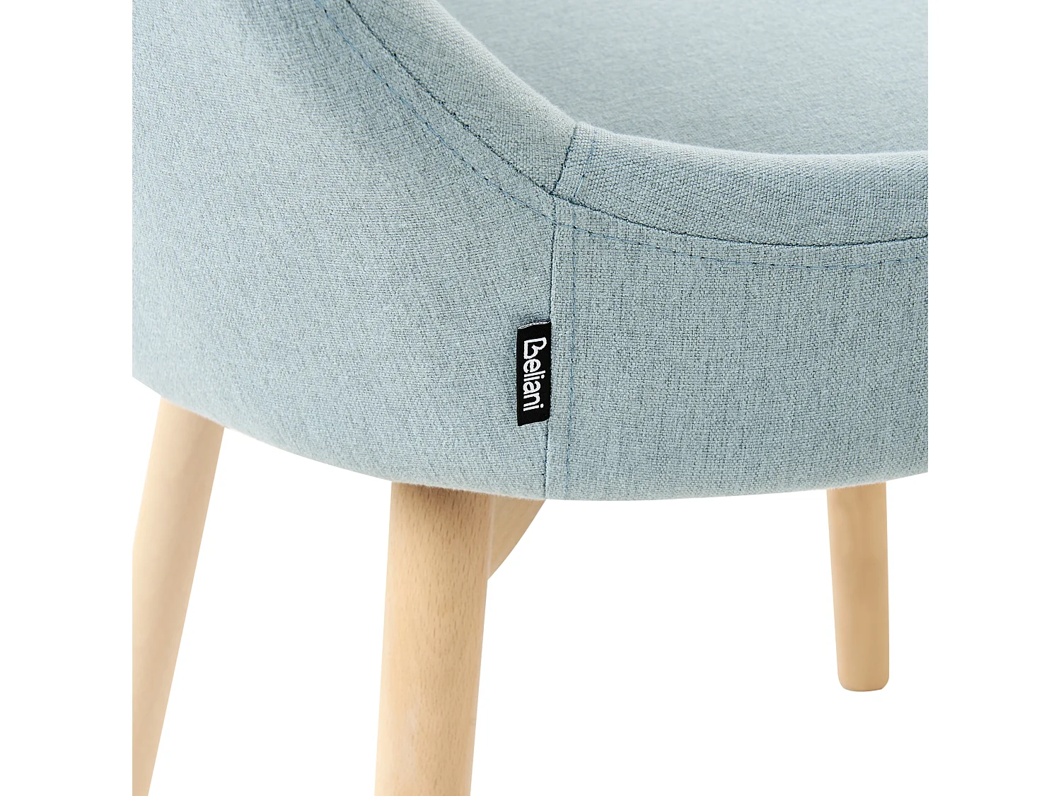 Lot de 2 chaises de salle à manger MELFORT Bleu clair