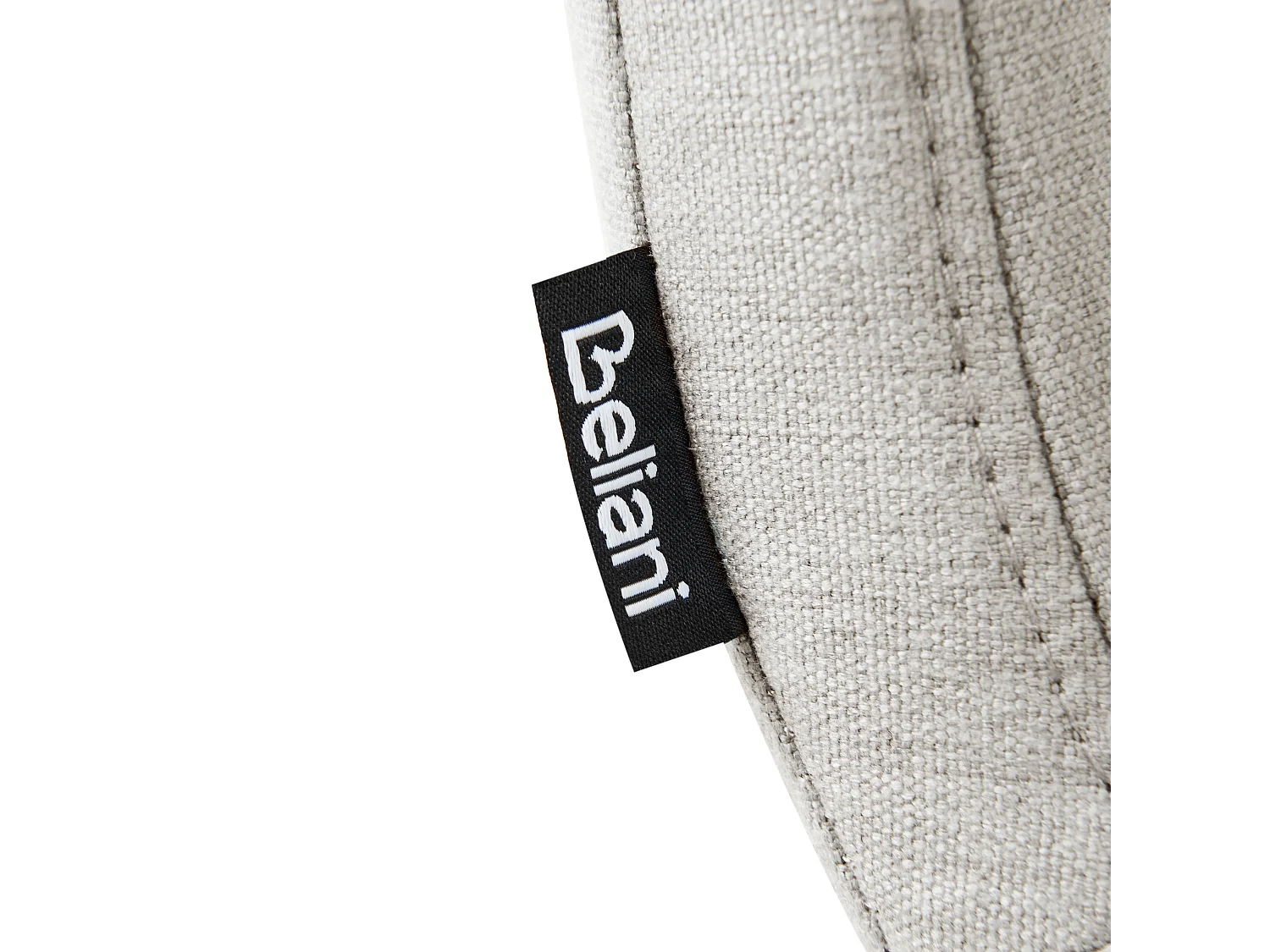 Lot de 2 chaises de salle à manger CALGARY Tissu Gris clair