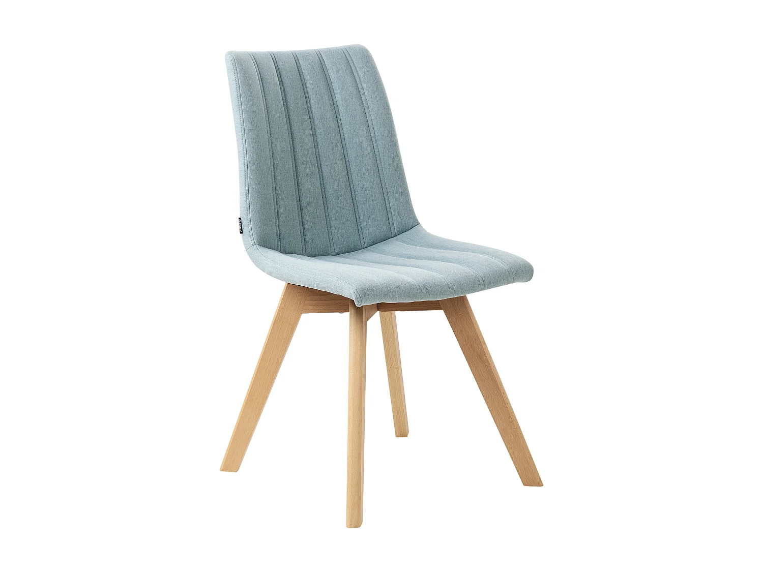 Lot de 2 chaises de salle à manger CALGARY Bleu clair