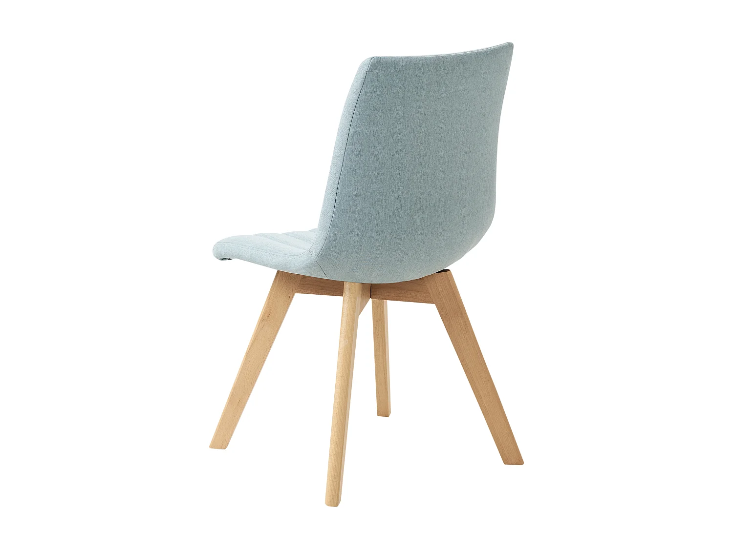 Lot de 2 chaises de salle à manger CALGARY Bleu clair