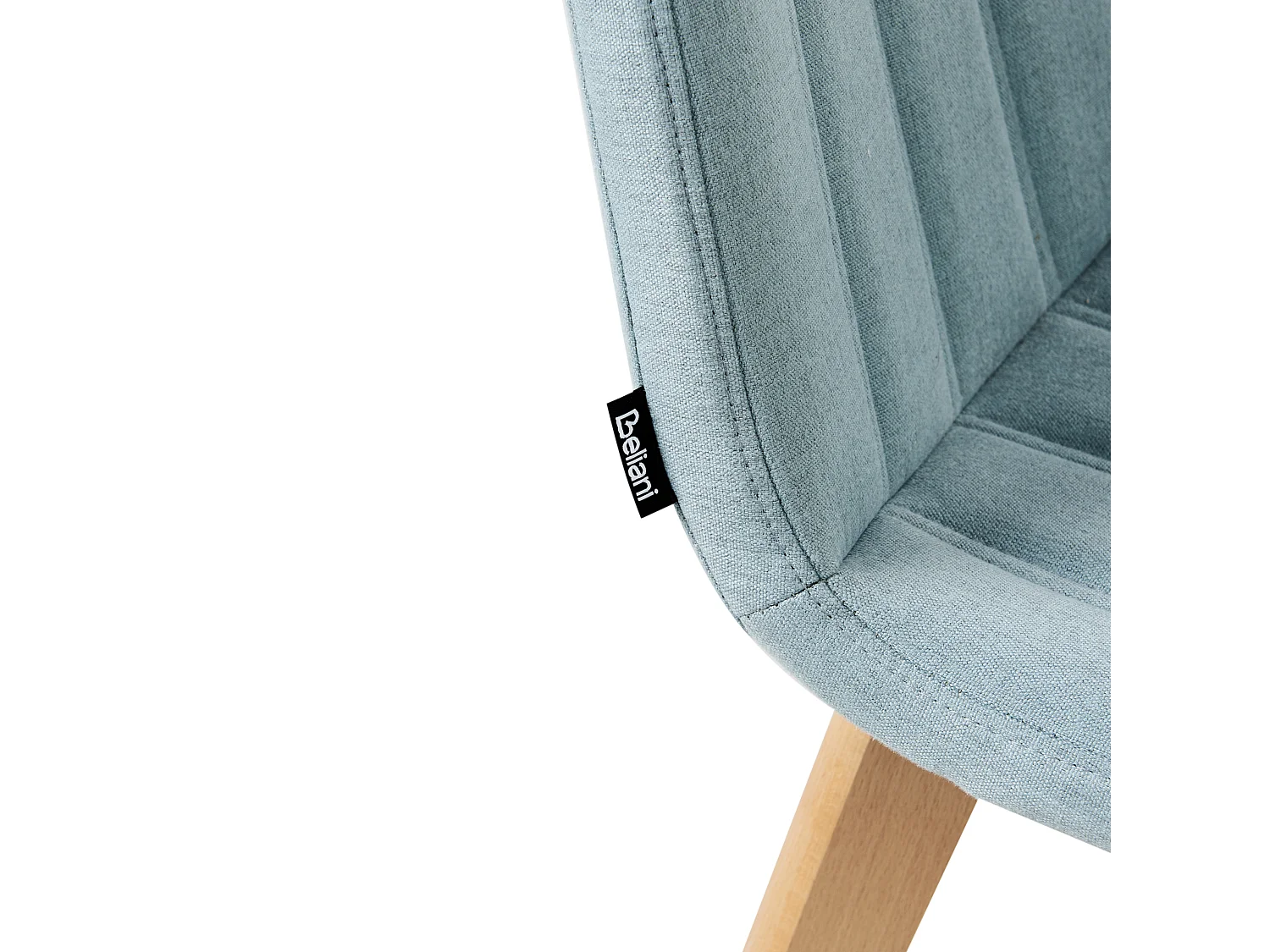 Lot de 2 chaises de salle à manger CALGARY Bleu clair