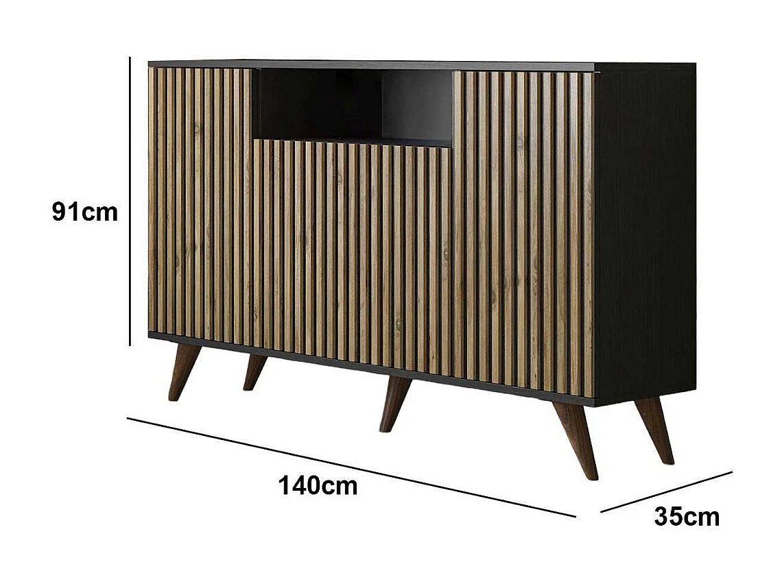 Buffet en aggloméré Dylan