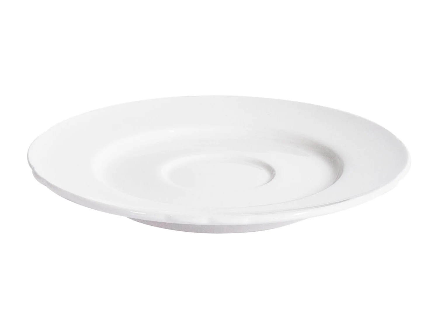 Set de 4 tasses avec soucoupes ELDERBERRY Porcelaine Blanc