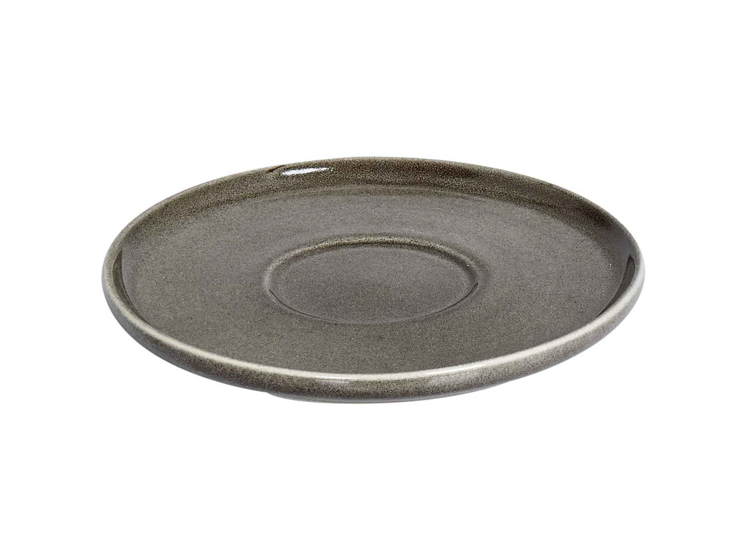 Set di 4 tazze con piattini COSTMARY Gres porcellanato Grigio