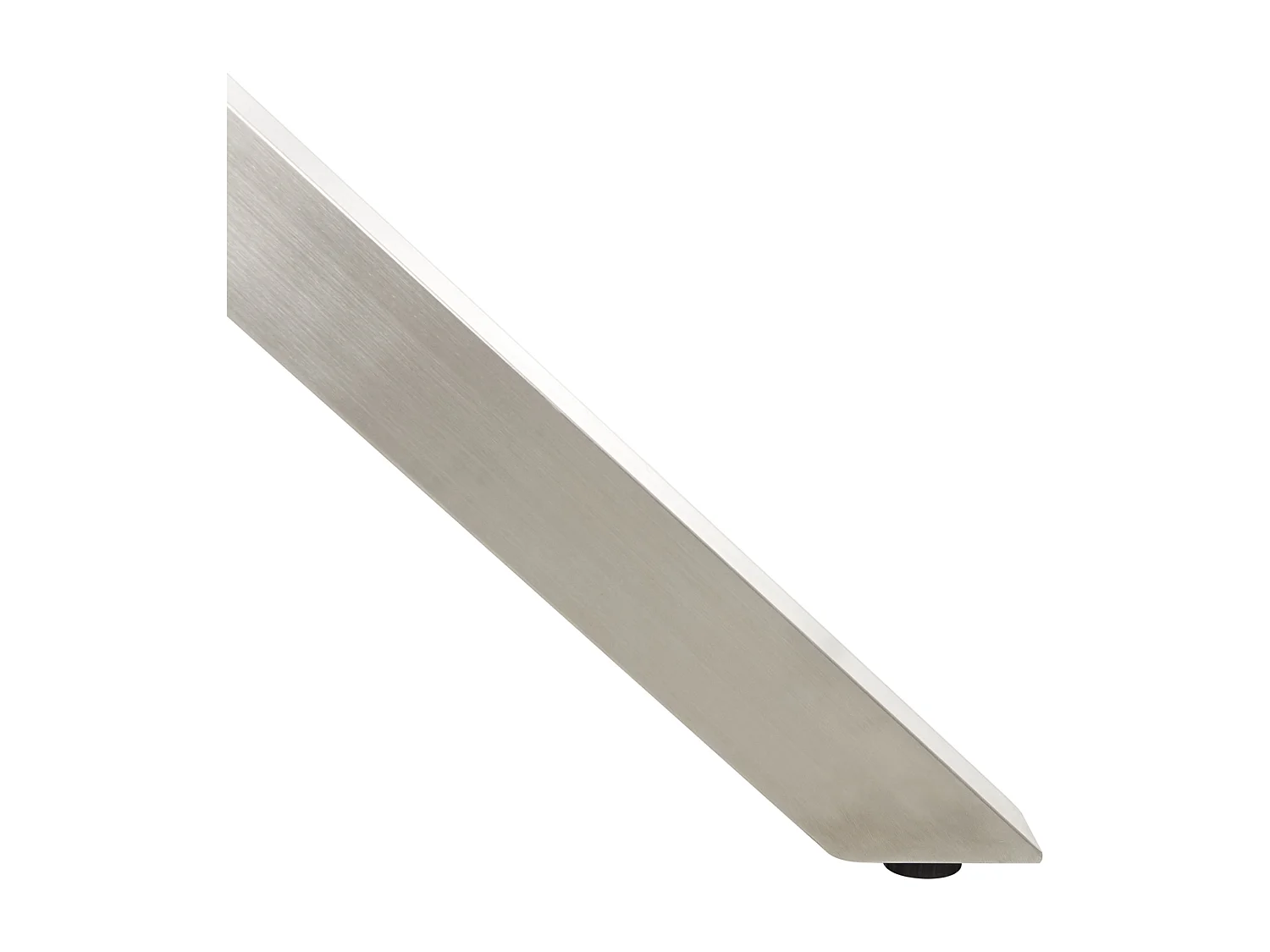 Tuin eettafel MALETTO 120 cm 120 cm Glas Zilver