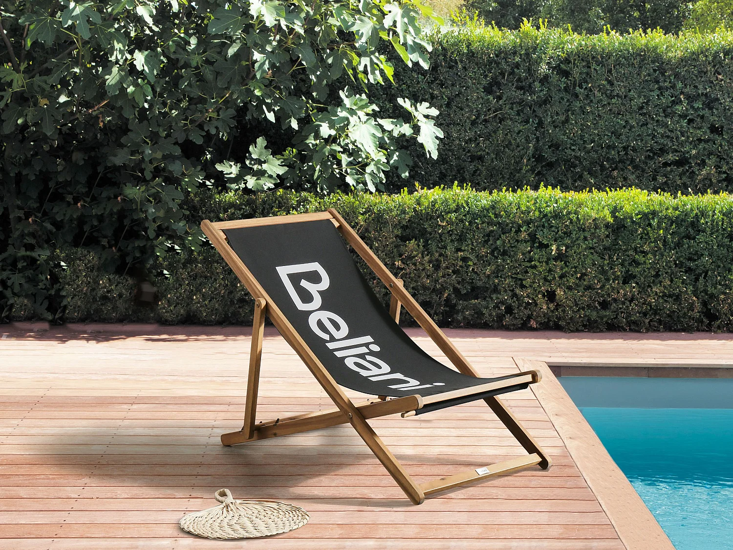 Chilienne pliante ANZIO Acacia Noir