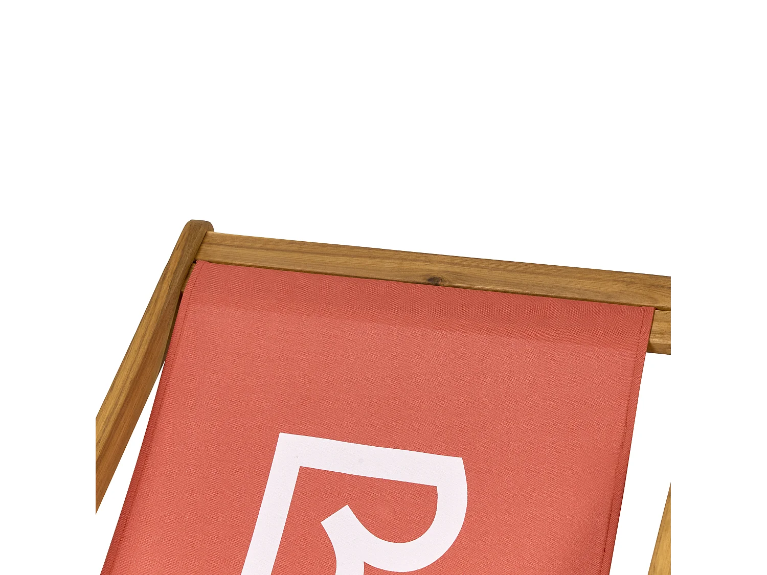 Inklapbare ligstoel ANZIO Acaciahout Rood